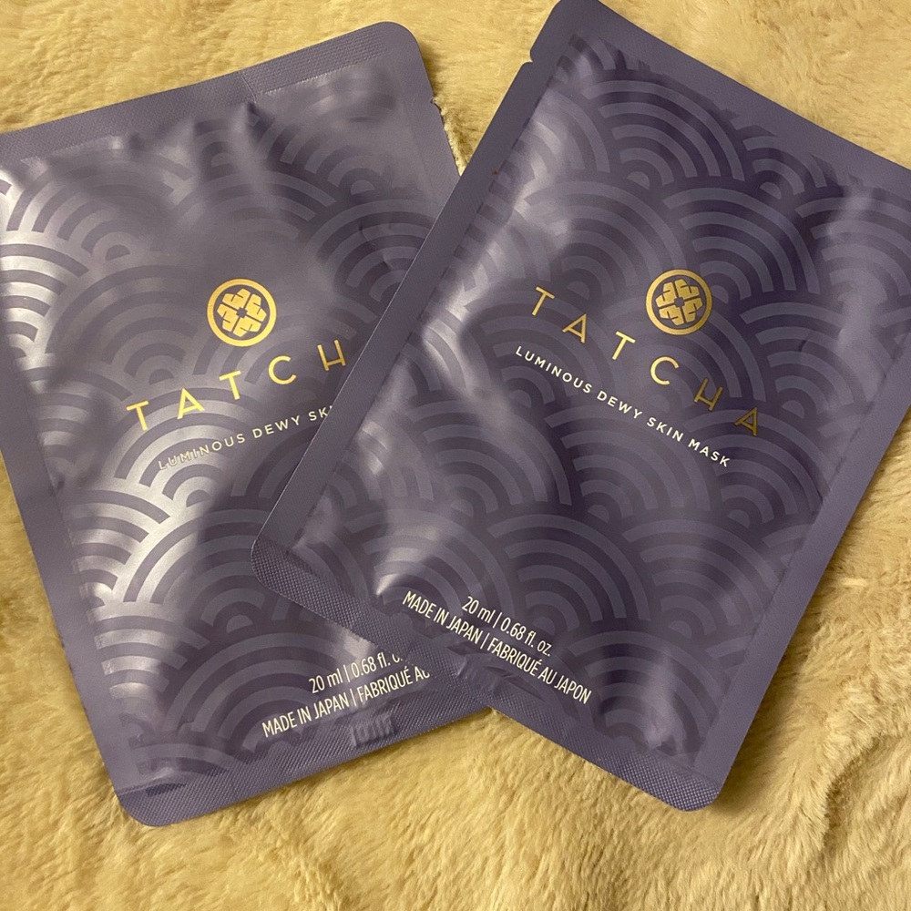 Tatcha luminous dewy skin mask